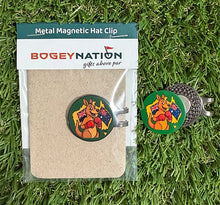 Load image into Gallery viewer, Bogey Nation Metal Hat Clip Ball Markers - Australiana