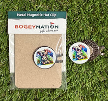 Load image into Gallery viewer, Bogey Nation Metal Hat Clip Ball Markers - Australiana