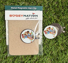 Load image into Gallery viewer, Bogey Nation Metal Hat Clip Ball Markers - Australiana