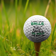 Load image into Gallery viewer, Custom Golf Ball 3 Pack