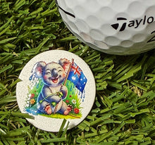 Load image into Gallery viewer, Bogey Nation Metal Ball Markers - Australiana