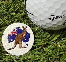 Load image into Gallery viewer, Bogey Nation Metal Ball Markers - Australiana