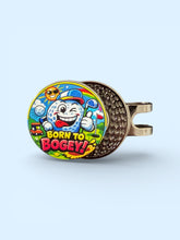 Load image into Gallery viewer, Bogey Nation Metal Hat Clip Ball Markers - Cheeky