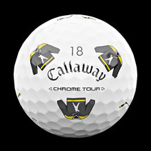 Load image into Gallery viewer, Callaway Chrome Tour Golf Balls - Happy Gilmore 2 "It's All In The Hips"