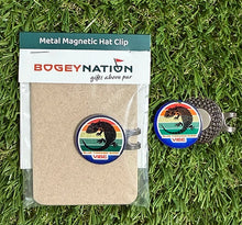 Load image into Gallery viewer, Bogey Nation Metal Hat Clip Ball Markers - Australiana
