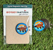 Load image into Gallery viewer, Bogey Nation Metal Hat Clip Ball Markers - Australiana
