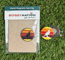 Load image into Gallery viewer, Bogey Nation Metal Hat Clip Ball Markers - Australiana
