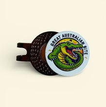 Load image into Gallery viewer, Bogey Nation Metal Hat Clip Ball Markers - Australiana
