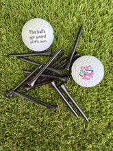 Load image into Gallery viewer, MGB Coloured Wood Tee 75mm 100 pack
