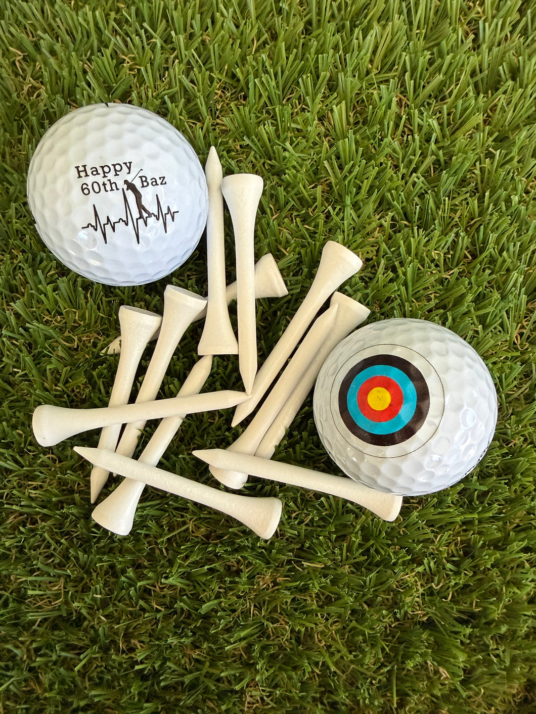 MGB Wood Tees 50mm 15 pack