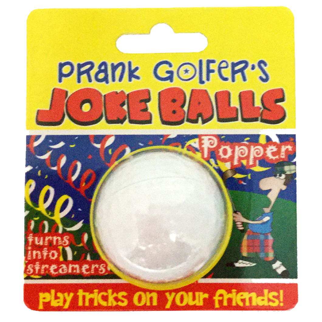 Popper Trick Golf Ball