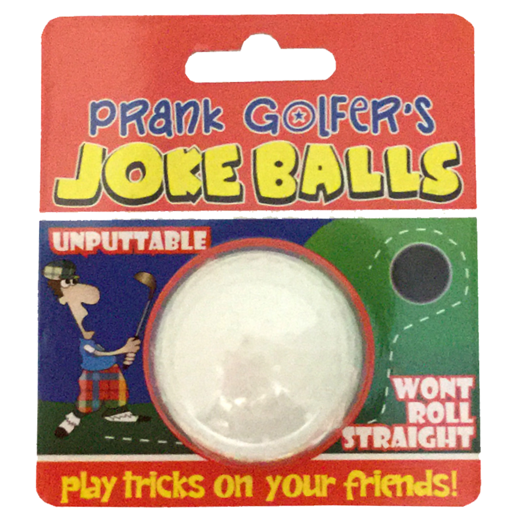 Un-puttable Trick Golf Ball