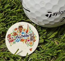 Load image into Gallery viewer, Bogey Nation Metal Ball Markers - Australiana

