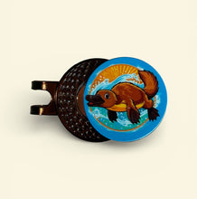 Load image into Gallery viewer, Bogey Nation Metal Hat Clip Ball Markers - Australiana
