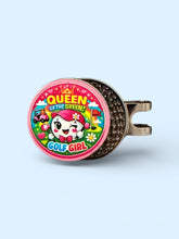 Load image into Gallery viewer, Bogey Nation Metal Hat Clip Ball Markers - Cheeky
