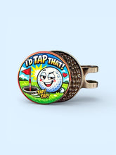 Load image into Gallery viewer, Bogey Nation Metal Hat Clip Ball Markers - Cheeky
